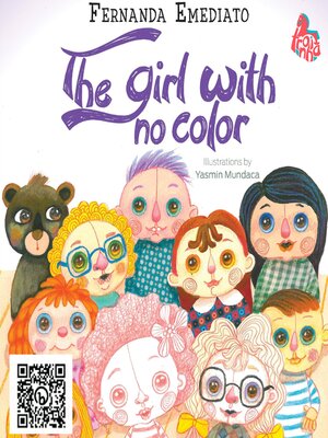 cover image of The Girl with no colour